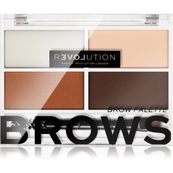 Revolution Relove Colour Cult paleta pentru machiaj sprancene - imagine 2